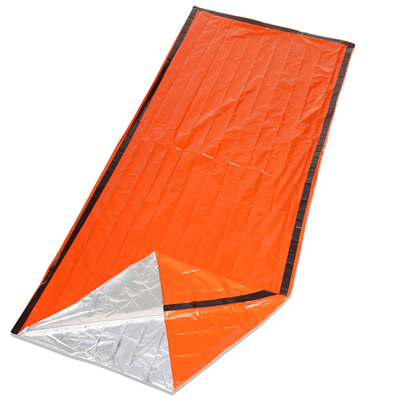 

1pc Emergency Sleeping Bag Emergency First Aid Sleeping Bag PE Film Tent