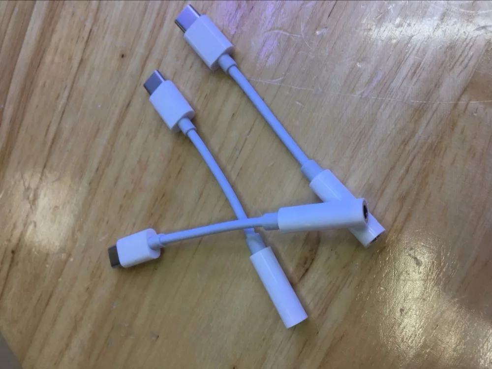 

USB 3.1 Type C audio cable 8pin to 3.5mm Aux earphone Headphone Jack Adapter Cable For android iPhone 8 7 Plus IOS 10.3 IOS 11