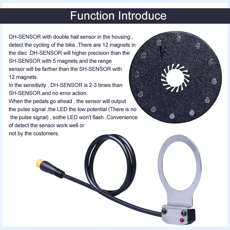 Flash Deal PAS Sensor 3 Type For Rear Front Wheel Bafang Hub Motor Kits Electric Bicycle Conversion Kits E-bike Accessories Left Right 3