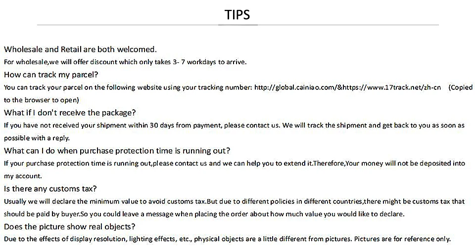 tips