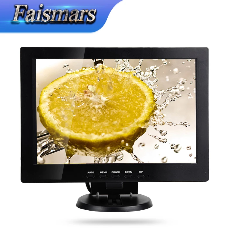 low cost 12 plastic frame lcd led monitor 1280800 display panel 12.1 inch IPS with VGA input (1)