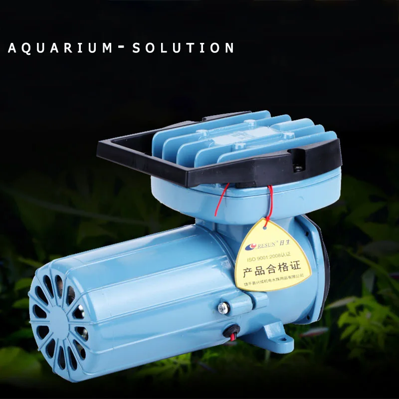 

68LPM RESUN MPQ-903 DC 12V Permanent Magnetic Air Compressor for Aquarium Fish Tank Hydroponic Pond Aquaculture Oxygen Air Pump