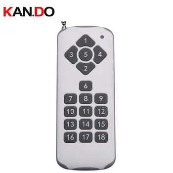 

500m Long Range 18 CH Channels 18CH RF Wireless Remote Control Transmitter,315 / 433.92 MHZ Garage Door/ shutters