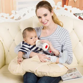 

Multifunctional Baby Breastfeeding Pillows Removeable Cover Baby Cuddle-U Nursing Pillow Protect Mummy Waist Support Cushion