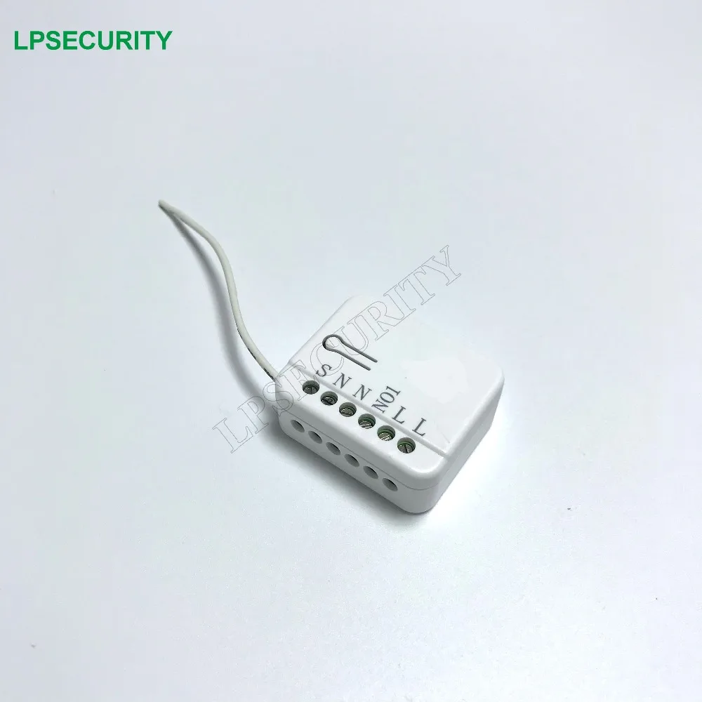 Z Wave plus одиночный релейный модуль TKB Home TZ79 13A (3000 Вт) контроллер с высокой нагрузкой