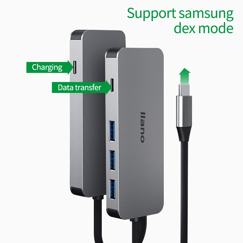 

USB C Hub Thunderbolt 3 Adapter Type C to HDMI USB 3.0 Dock Dex Cable for Samsung Galaxy Note S8 S9 USB-C for macbook huawei p20
