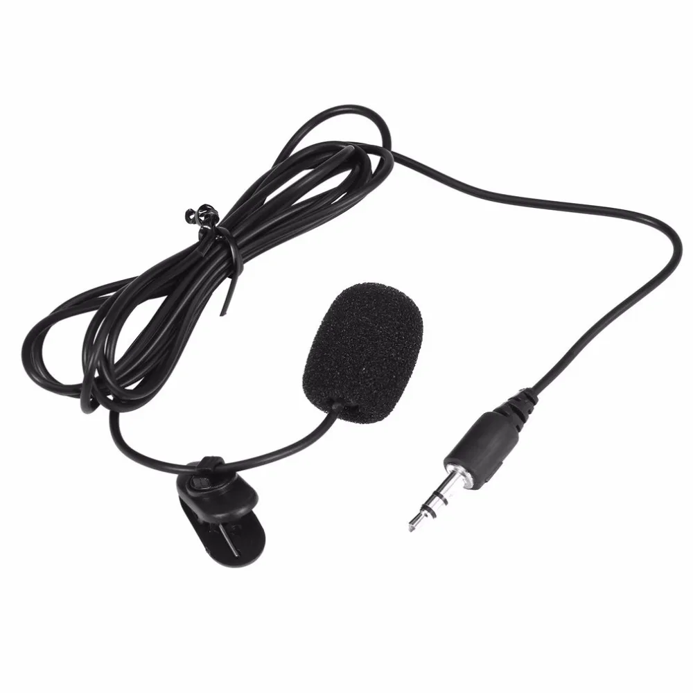 1 шт. 3 5 мм мини студийный речевой микрофон Hands Free Clip on для компьютера ПК ноутбука