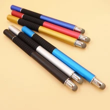 Etmakit металл емкость рисунок пером 2 в 1 емкостный сенсорный экран всенаправленный перспектива ручки для iPad планшеты 5 цветов