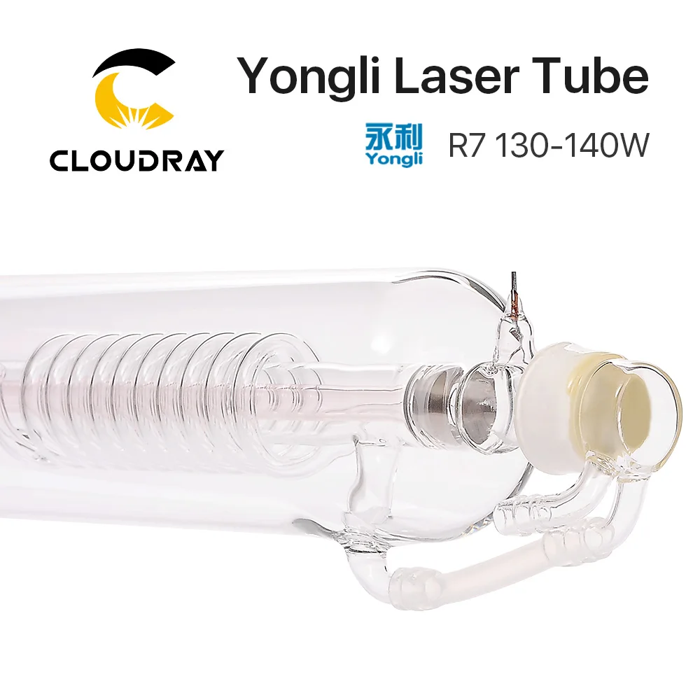 Cloudray Yongli R7 130W CO2 лазерная трубка деревянная коробка для чехла длина упаковки 1650