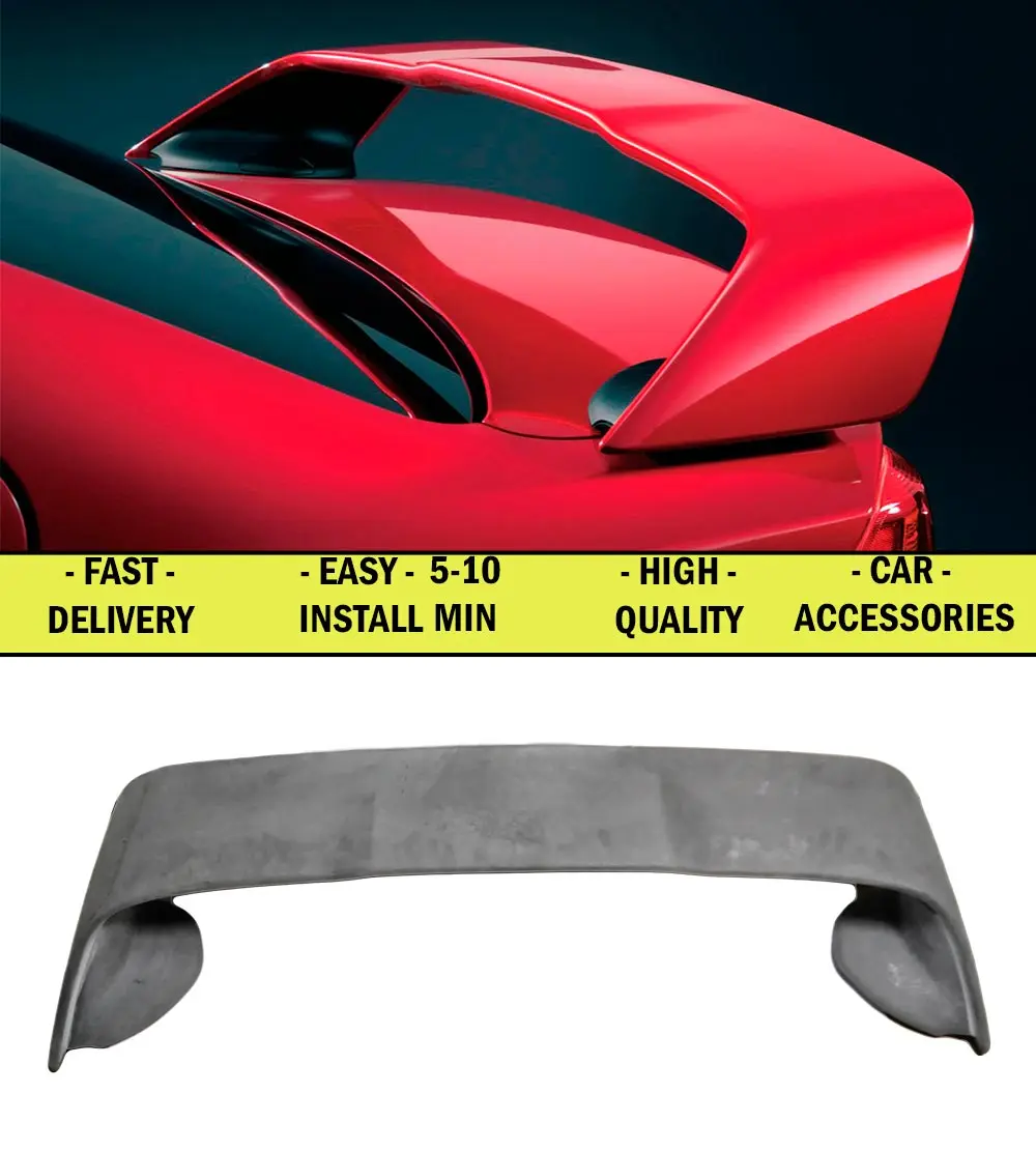 

Spoiler for Mitsubishi Lancer X 2007-2017 ABS plastic decor design sports styles car accessories aerodynamic wing car styling