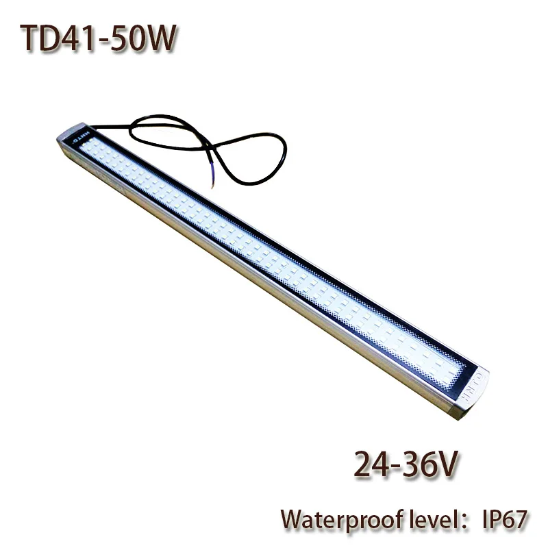 ФОТО HNTD 50W DC 24V/36V LED Work Lamp Explosion-proof Waterproof IP67 TD41 Led Panel Light CNC Machine Tools lighting 2017 Hot sale