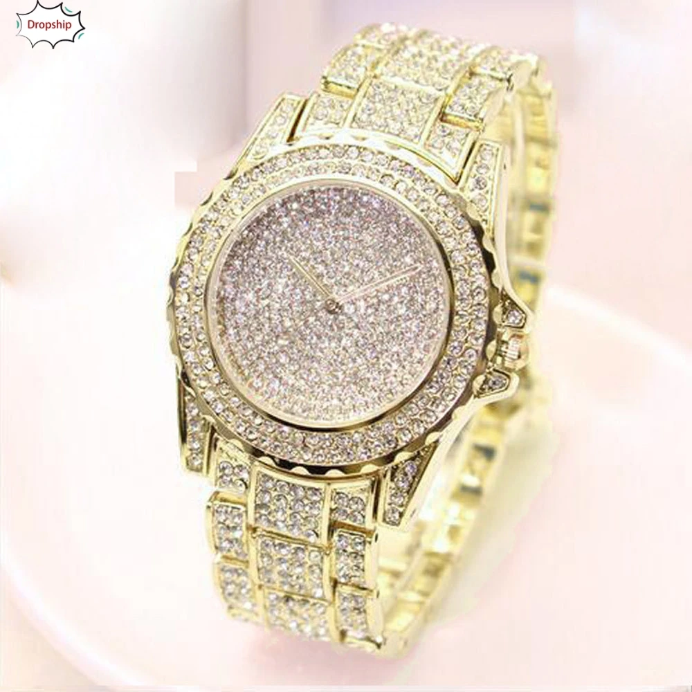 

OYOKY Fashion Women Fashion Luxury Diamonds Analog Quartz Vogue Watches Lovely 18Oct5