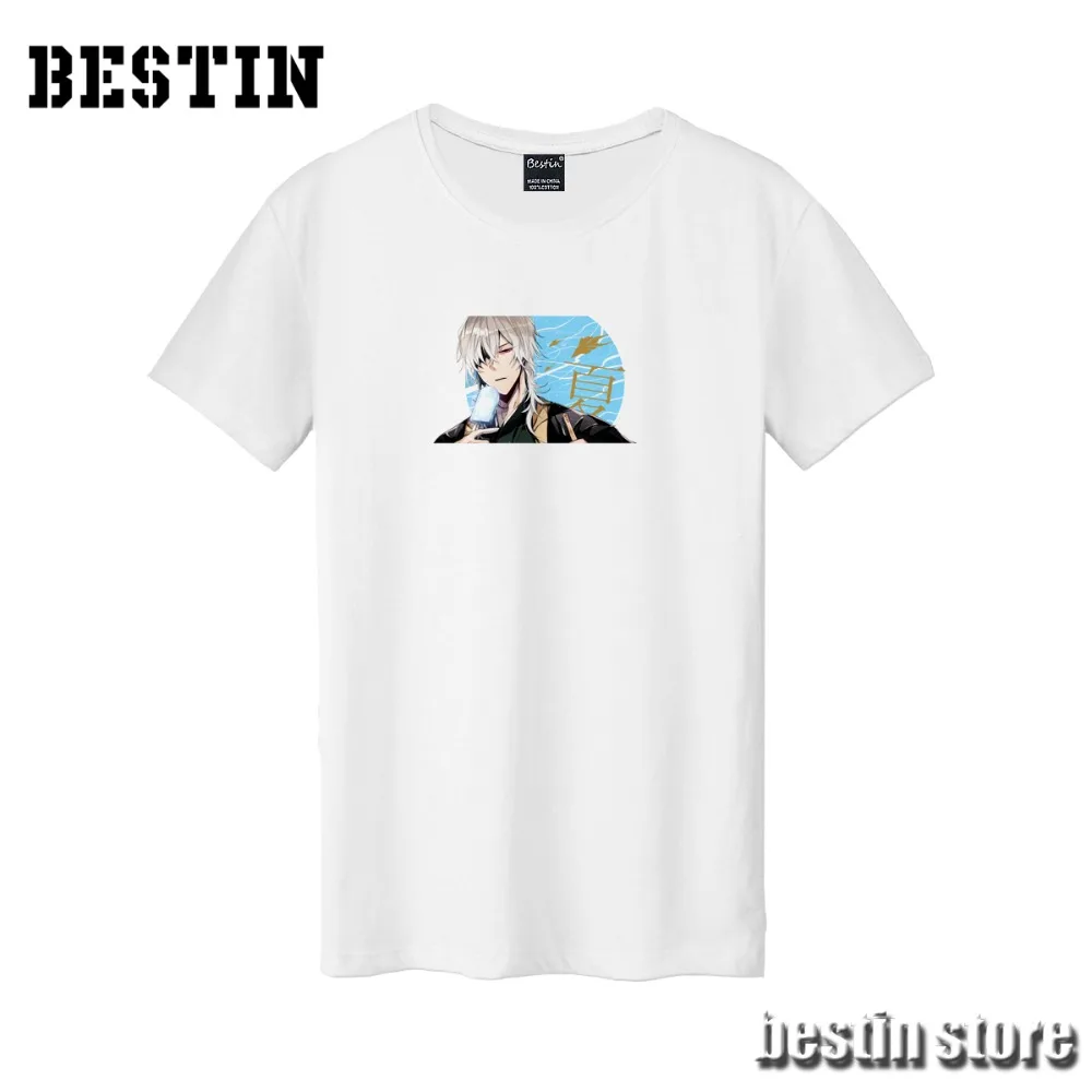 Bestin New Anime Bungou Stray Dogs Kawaii Cotton T shirt/Sweatshirt/Hoodies Unisex Harajuku Cosplay Good Quality Hipster X1645 | Мужская