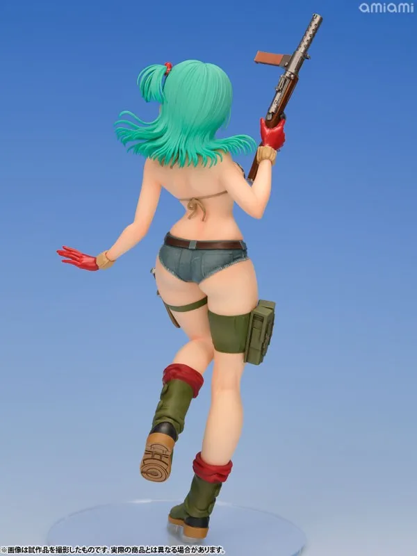 100% Оригинальные megahouse Dragon Ball Gals полную фигуру-bulma армия Ver. от "Dragon Ball"