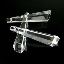 

Free shipping 100pcs/lot 76mm crystal chandelier drop pendants/ crystal curtain pendants ,crystal chandelier parts,X'MAS