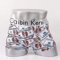 Hot Men Boy Breathable Underwear Boxer Pants Milk Fiber Shorts Bulge Pouch Underpants Panties 10PCS/Set JOFS-010 2