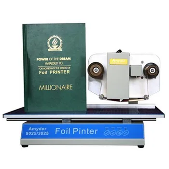 

Nataly 8025 Flat Bed No Plate Digital Gold Hot Foil Printer