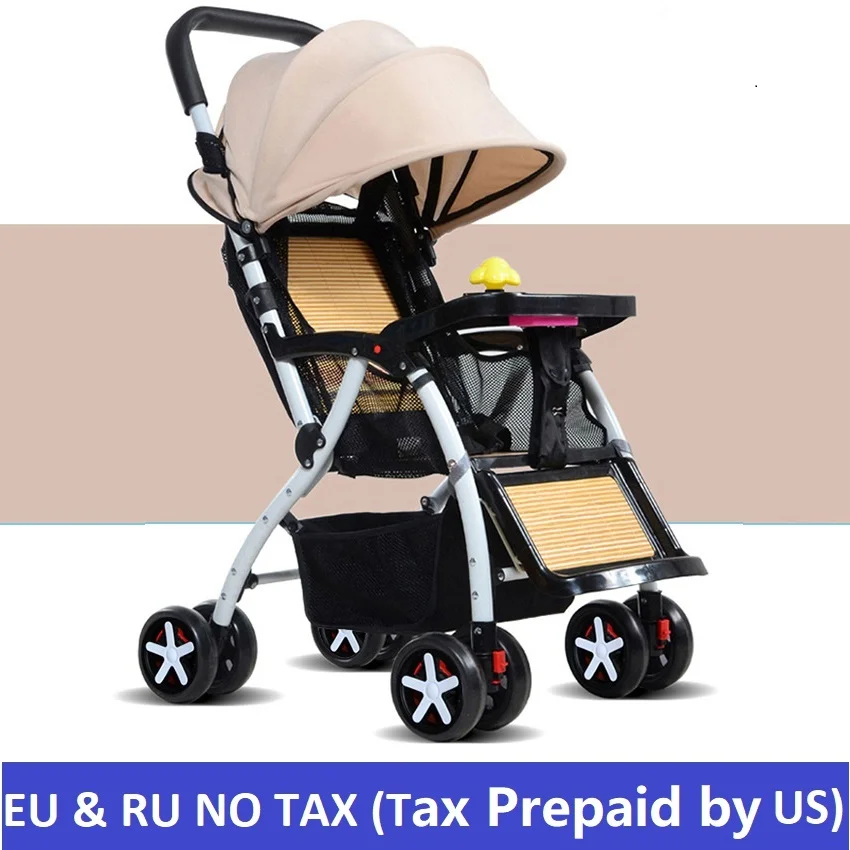 Europe and RU NO TAX Baby stroller ultra-light can sit can lie portable umbrella stroller folding summer strollers baby Europe and RU NO TAX Baby stroller ultra-light can sit can lie portable umbrella stroller folding summer strollers baby
