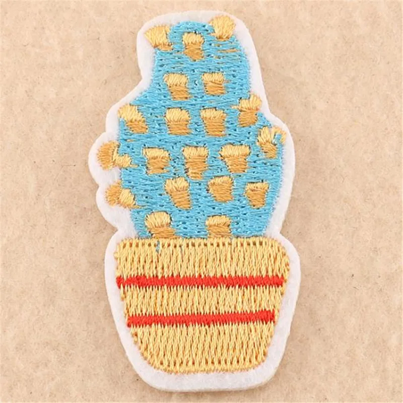 

Women/Men/Kids/Baby clothes Diy embroidery flower patch cartoon cactus deal with it Iron on patches for clothing 3d stickers