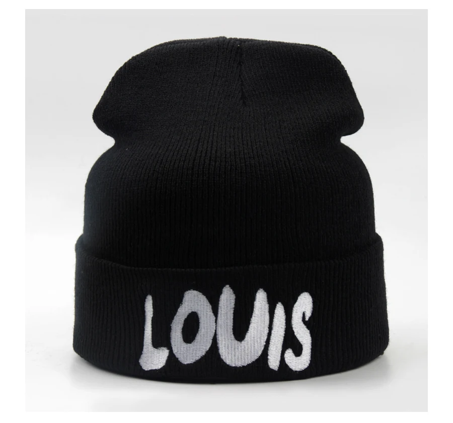 Acrylic Unisex Beanies For Men Embroidery HARRY Hip Hop Knitted Hat Outdoor Skiing Hat For Women Winter Warm Skullies Gorros (6)