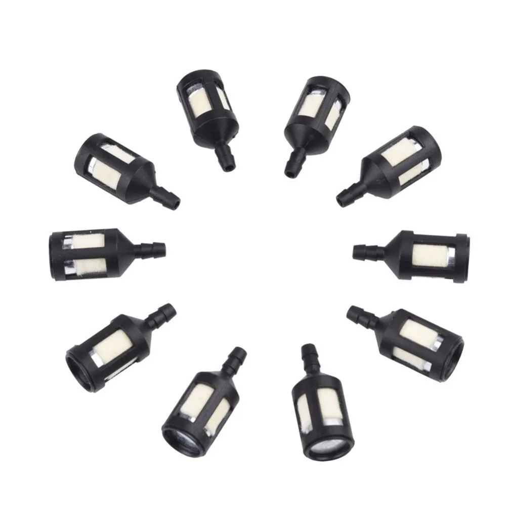 

10 Sets Tool Parts Replacement Trimmer Brush Cutter Fuel Filter Hose Pipe With Tank Filter For STIHL FS120 FS200 FS250 FS300