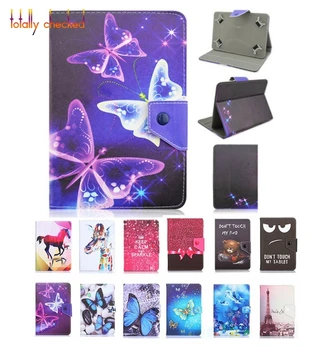 

Printed Case Cover for For Lenovo Tab 2 A8-50 S8-50 8 inch Tablet Universal PU Leather Stand Case (No camera hole) + GIFTS