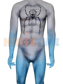 

PS4 Spiderman Costume 3D Printed Spider-man Superhero Cosplay Party Suitr Halloween Zentai Bodysuit For Adult/Kids/Custom Made