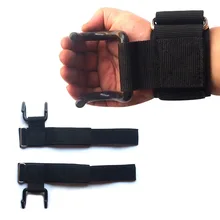 Силовой вес тренировки с поднятием тяжестей крюк для занятий в спортзале ручки ремни поддерживающий бандаж на запястье 2 цвета