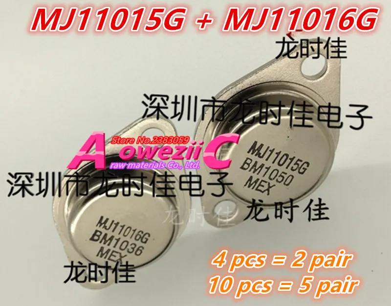 

Aoweziic 100% new imported original MJ11015G MJ11016G MJ11015 MJ11016 TO-3 Gold Sealed Power Triode Audio Tube (1pair)