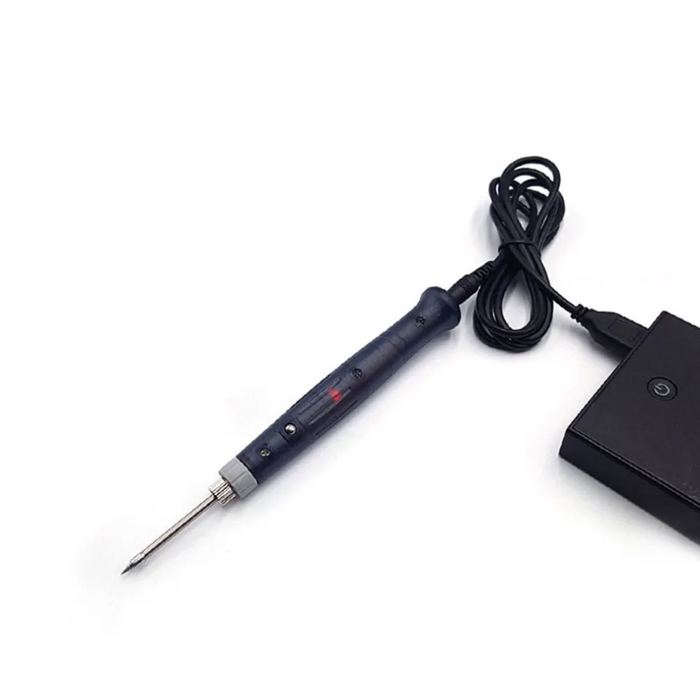 Портативный USB паяльник ручка 5 в 8 Вт мини наконечник Переключатель Электрический паяльная станция сварочное оборудование инструменты