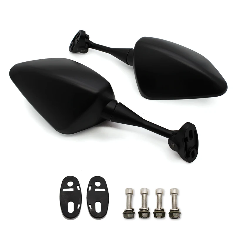 Arcade one pair Black Motorcycle Rearview Motocr Rear Mirrors For HYOSUNG GT125R  GT250R  GT650R  GT650S Custom Free shipping