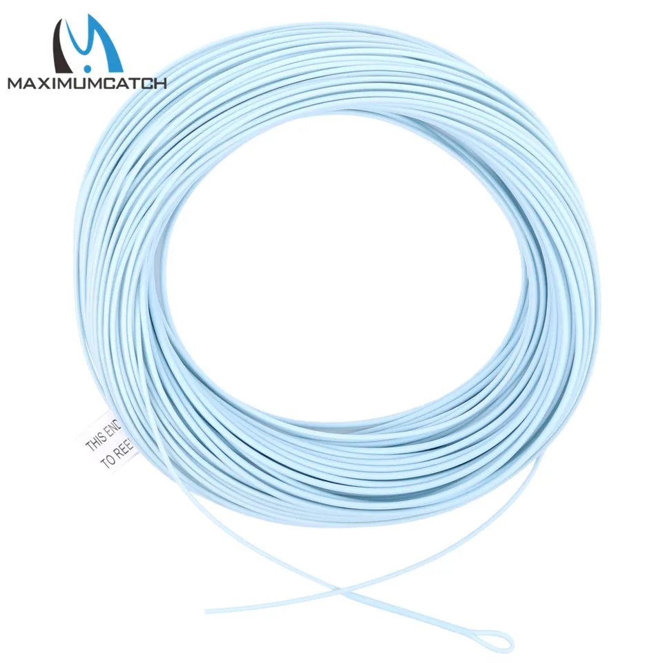 Maximumcatch 8wt/9wt/10wt البحر يطير الصيد خط 100ft الحرارة و مقاومة التآكل العائمة يطير خط الصيد البحري