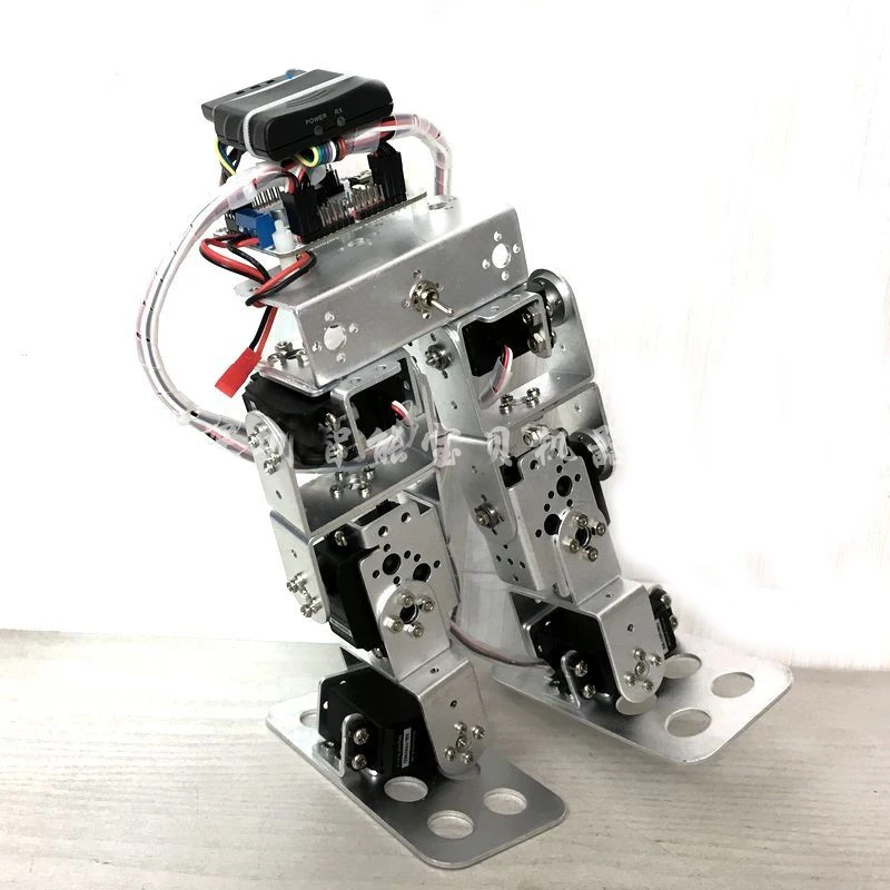 

6 DOF biped walking robot / short leg / full set of structural parts