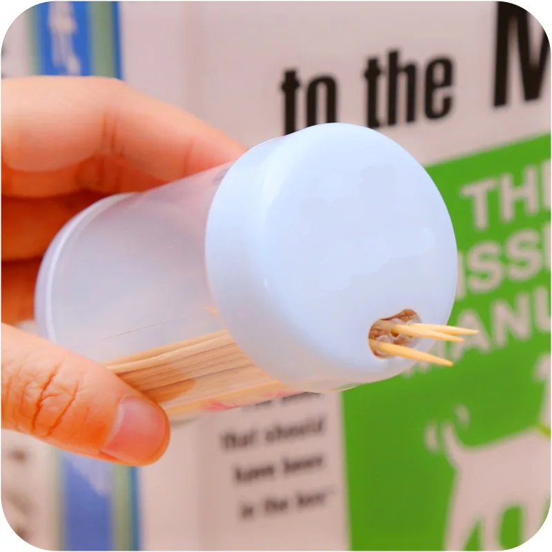 Home Use Dental Floss tooth picks disposable bamboo toothpicks Holder