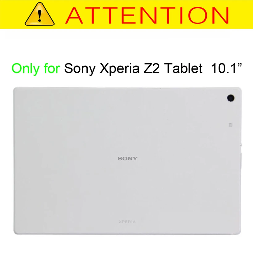 Ультратонкий чехол для sony Xperia Z2, 10,1 дюймов, для планшета, флип-чехол из искусственной кожи, защитный чехол-подставка, складной чехол+ пленка+ ручка