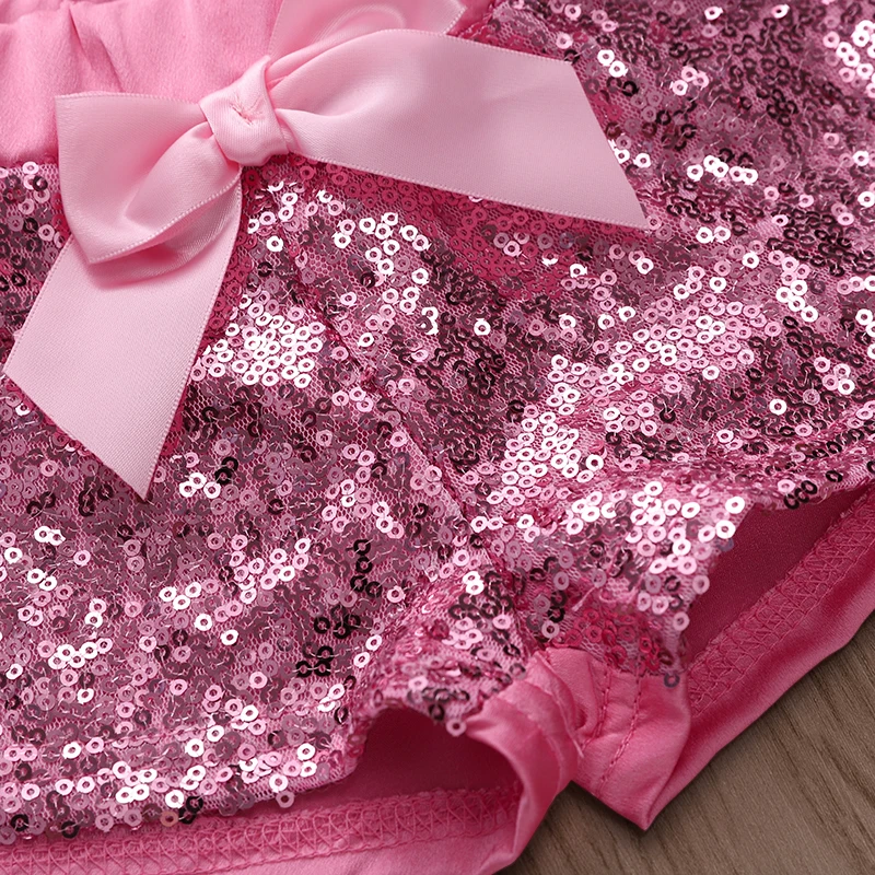 Cukoe Blingbling Bow Decor Shorts Cukoe Blingbling Bow Decor Shorts