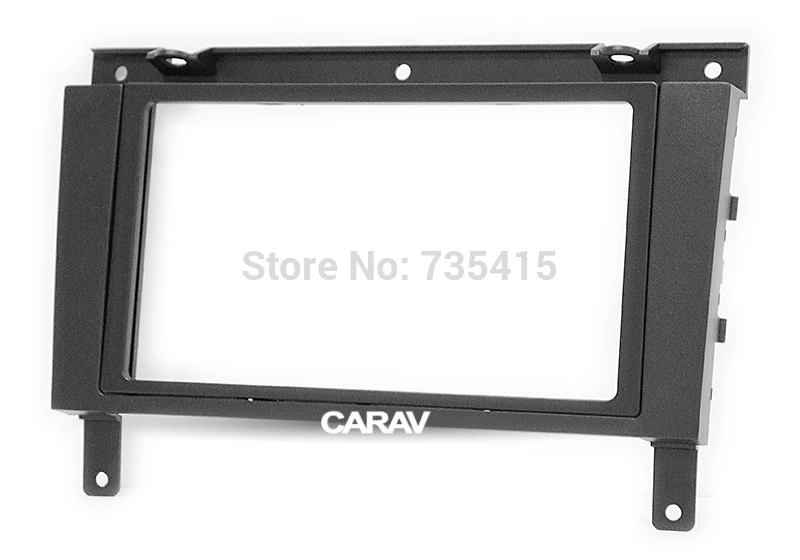 Фасция Double Din для VOLKSWAGEN Gol набор стерео панелей 2005 Pointer 2004 2006|Универсальный