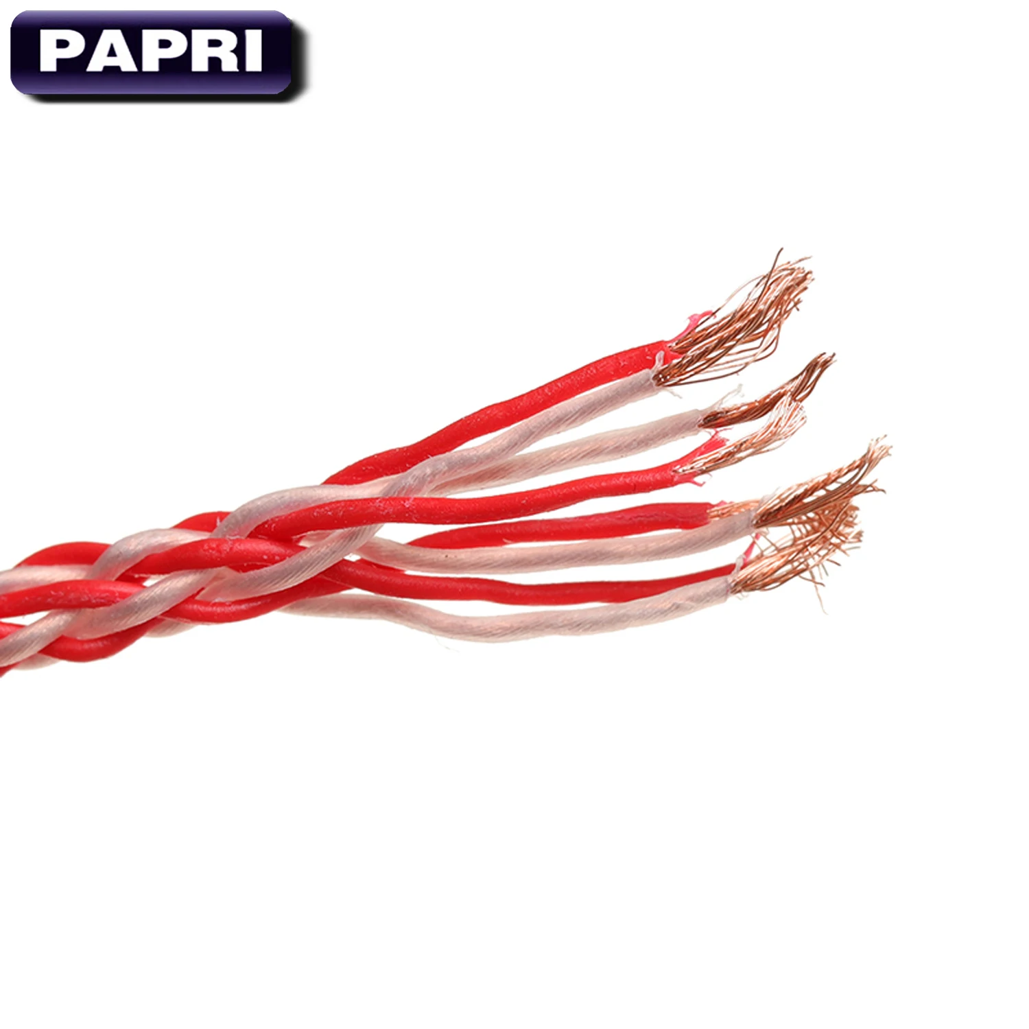 PAPRI Newest SGP 401 DIY Headphone Cable 4N OCC Hifi Audio Upgrade Headphone Wire High end Earphone Wire 1Cores 4Cores 8Cores