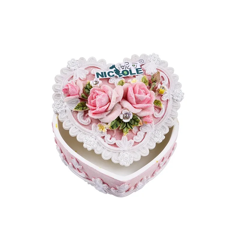 

Nicole 3D Heart Box Soap Mold Candy Chocolate Mould DIY Handmade Cake Decoration Tools