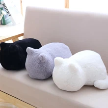 2018 New Kawaii Cat Soft Plush Toys Staffed Cute Shadow Cat Dolls Kids Gift Animal Toy Home Decoration Pillows 2018 New Kawaii Cat Soft Plush Toys Staffed Cute Shadow Cat Dolls Kids Gift Animal Toy Home Decoration Pillows