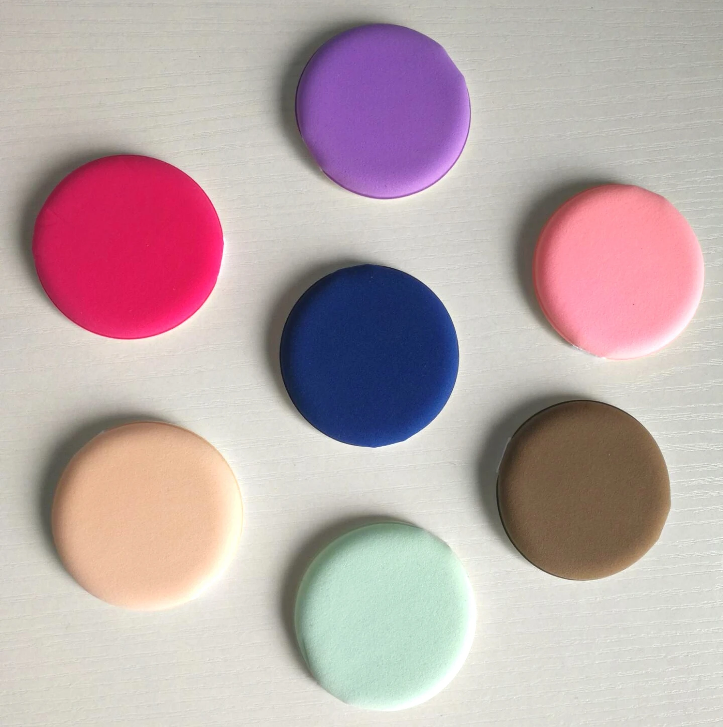 

1PCS Flat Air Cushion Makeup Sponge Foundation Powder Dry/Wet Make Up Cream Cosmetic Puff Pressed Concealer powder puff