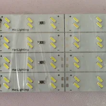 Горячая Распродажа Epistar двухрядный 144 шт SMD 4014 светодиодный световой бар светодиодный жесткий белый/холодный белый 12 В, 200 м/лот