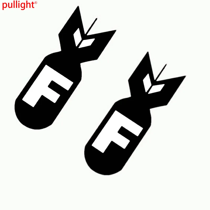 

2X F Bomb CAR Decal Vinyl WINDOW JDM Interesting Fashion Sticker