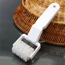 Малый размер PP пластиковый ролик для пиццы решетчатый резец Бисквитное тесто форма для хлеба для DIY приспособление для выпечки