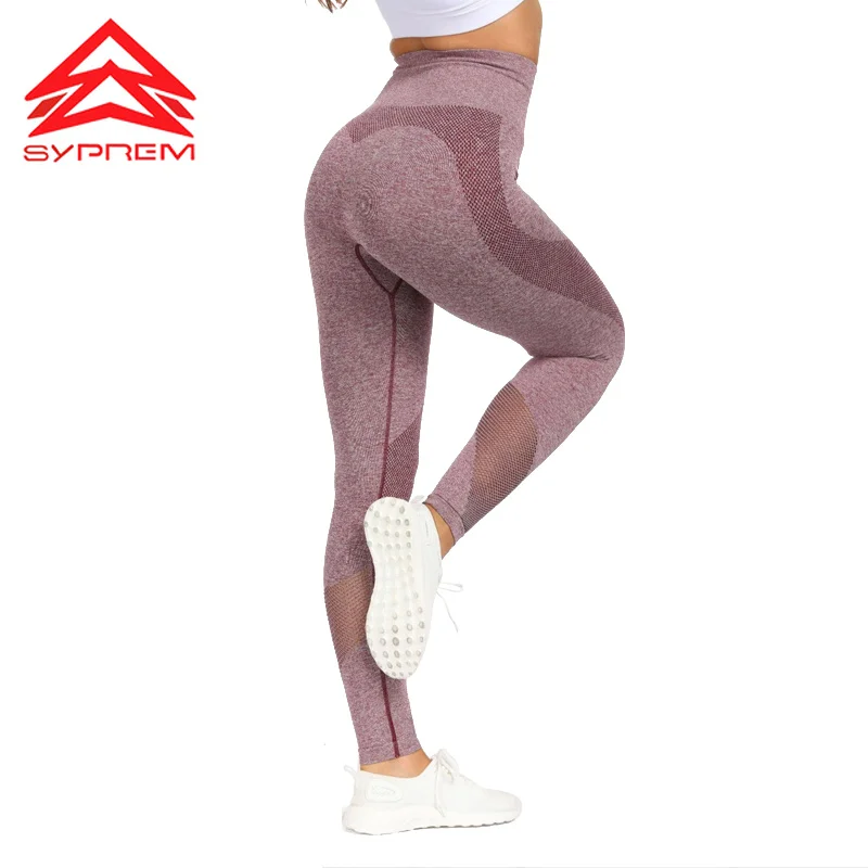 

SYPREM women seamless leggings push up leggings yoga pants seamless Mesh gyms pants bottom fashion sexy girls pants,TW0023