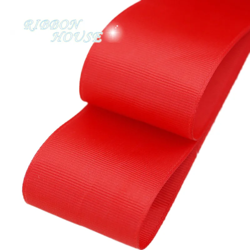 5 м/лот) 38 мм корсажная лента подарочная упаковка рождественские украшения ленты - Цвет: Red