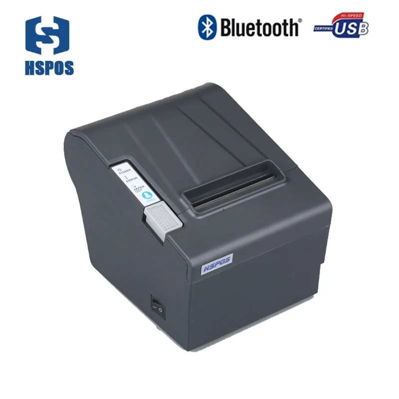 Дешевые 80pos bluetooth термальный pos чековый принтер с авто резак Поддержка windows Ubuntu linux