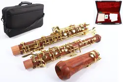 Yinfente Professional Rosewood oboe C Ключ левый F резонансный позолоченный ключ