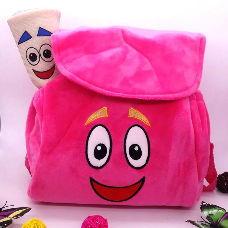  Dora Explorer Backpack Rescue Bag with MapPre-Kindergarten Toys Purple Back To School Gifts Wedding - 32833237391