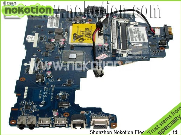 

NOKOTION LA-6842P Motherboard for Toshiba C660-1F1 K000111440 DDR3 Integrated tested free cpu